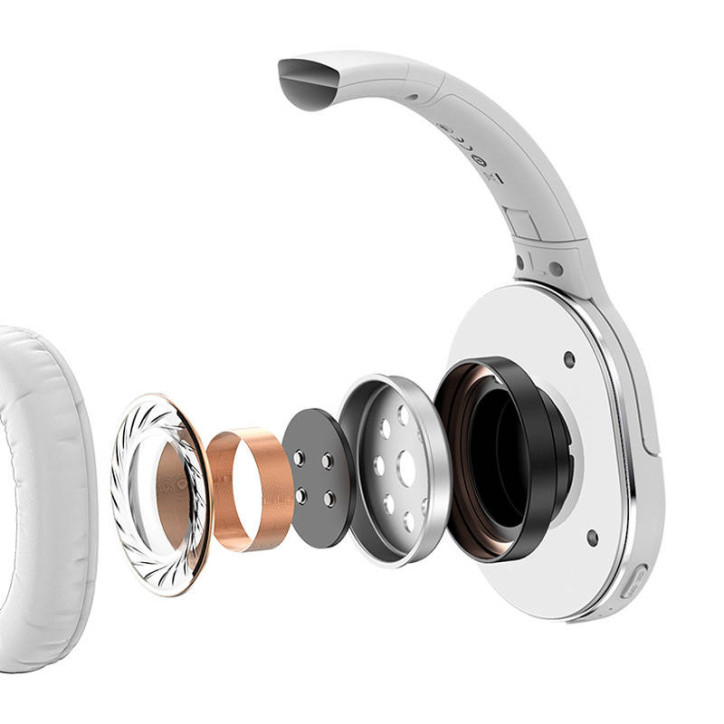 Baseus Encok D02 Pro Cuffie Wireless (Bianco)