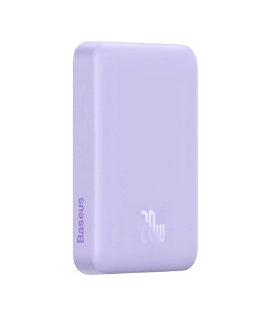Powerbank Baseus Magnetic Mini 10000mAh, USB-C  20W MagSafe (purple)