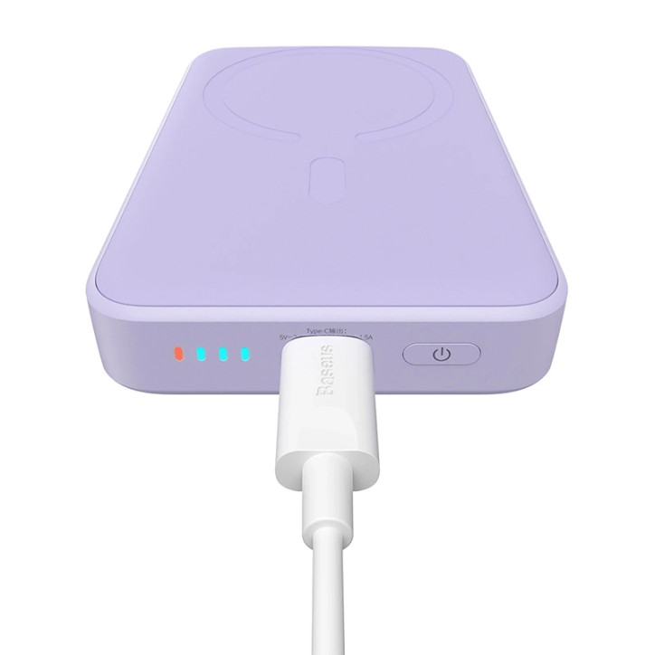 Powerbank Baseus Magnetic Mini 10000mAh, 20W MagSafe Viola
