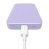 Powerbank Baseus Magnetic Mini 10000mAh, USB-C  20W MagSafe (purple)