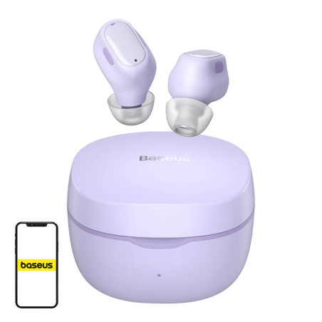Baseus Bowie WM01 True Wireless Earphones Viola