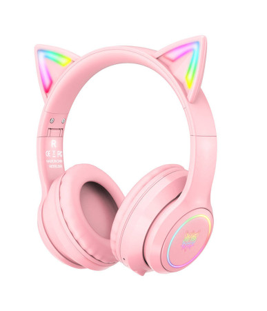 Gaming headphones ONIKUMA B90 Pink
