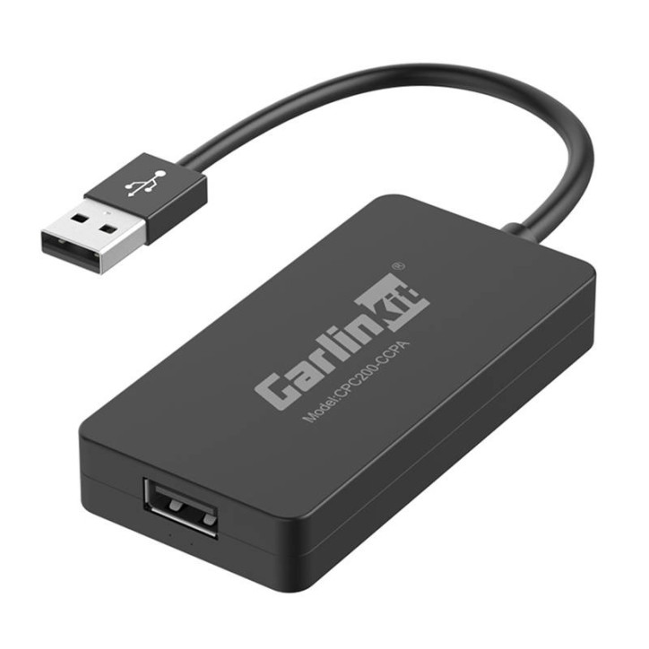 Carlinkit CCPA Adattatore Wireless Apple CarPlay / Android Auto (Nero)