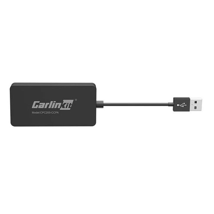 Carlinkit CCPA Adattatore Wireless Apple CarPlay/Android Auto (Nero)