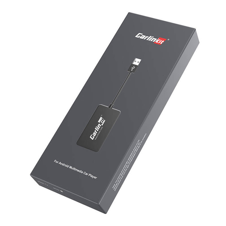 Carlinkit CCPA Adattatore Wireless Apple CarPlay/Android Auto (Nero)