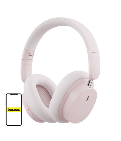 Baseus Bowie D05 Cuffie Wireless Bluetooth 5.2 (Oro Rosa Dorato Rosa )