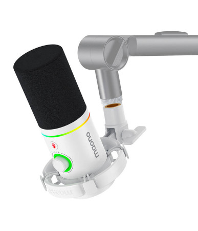 Microfono Dinamico Maono PD200x Bianco