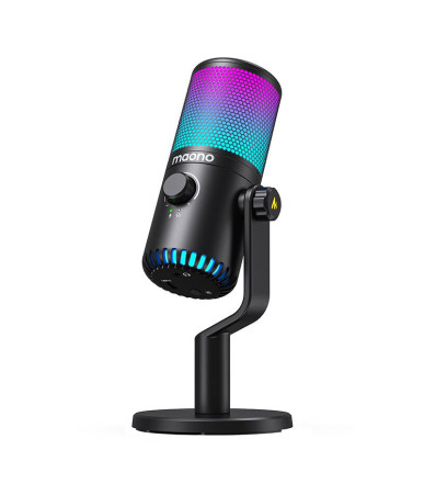 Microfono Gaming Maono DM30RGB (Nero)