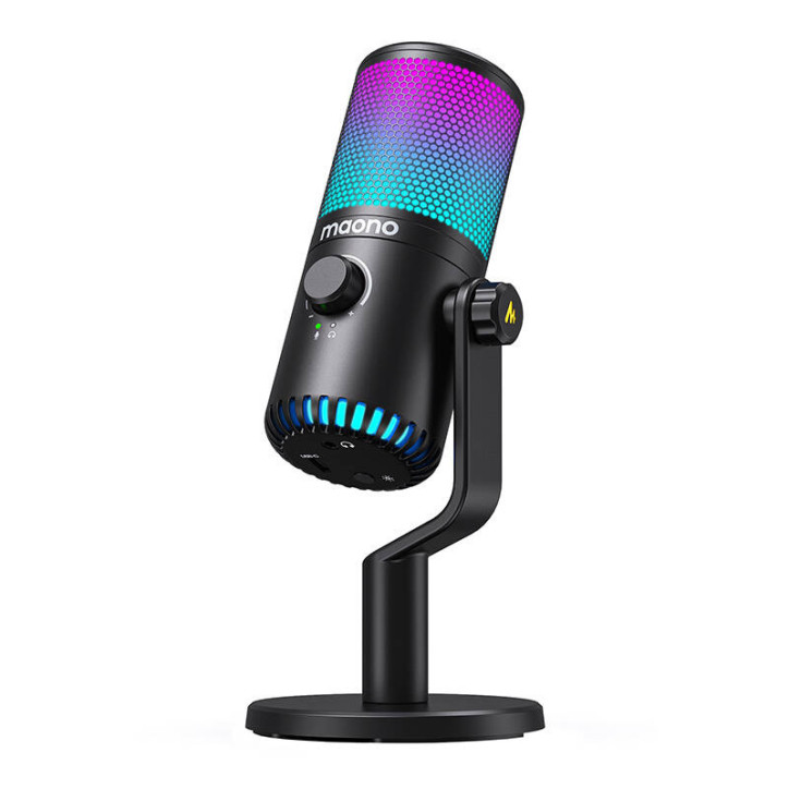 Microfono Gaming Maono DM30RGB (Nero)