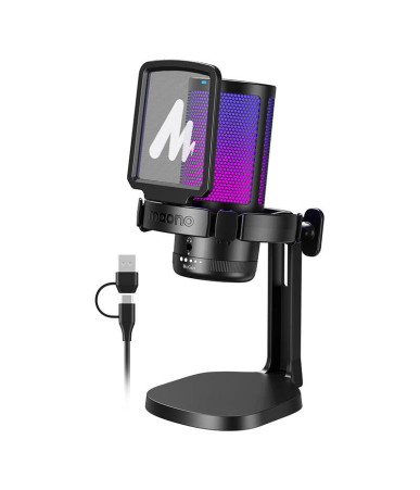 Microfono Gaming Maono DGM20 (Nero)