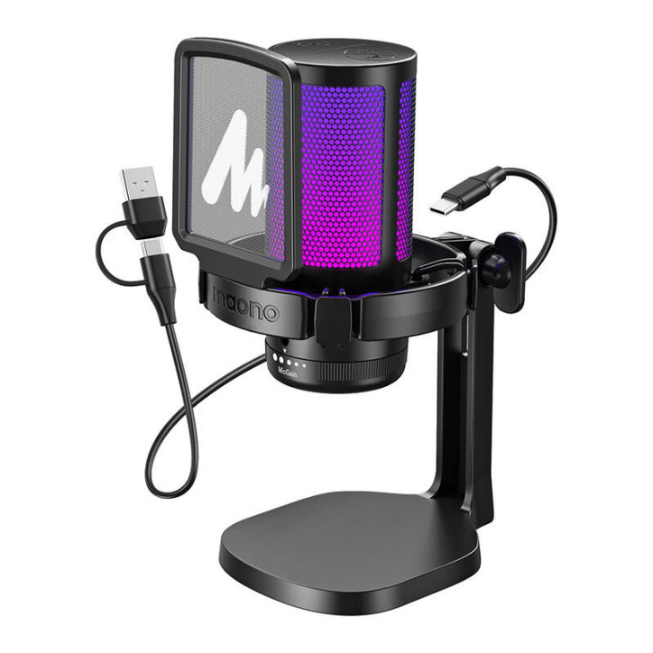 Microfono Gaming Maono DGM20 (Nero)