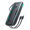 Powerbank Joyroom JR-L017 10000mAh, 22.5W, con cavo Lightning + USB-C (Nero)