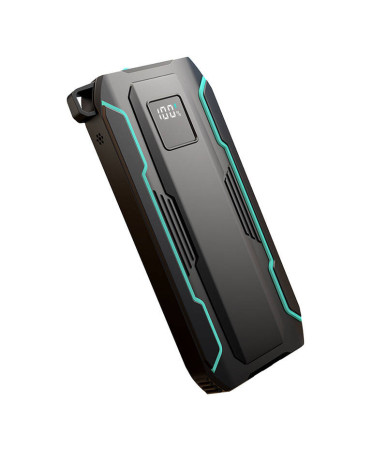 Powerbank Joyroom JR-L017 10000mAh, 22.5W, with Lightning + USB-C cable (black)