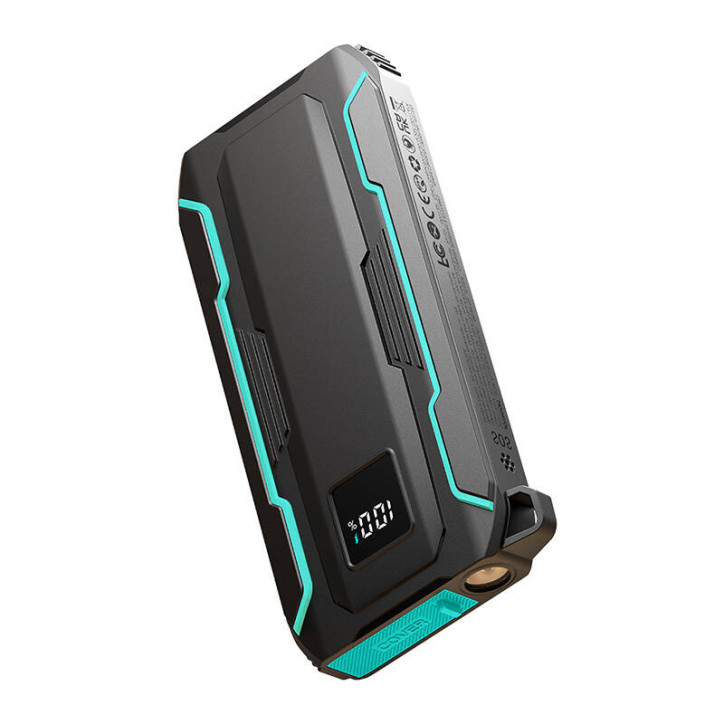 Powerbank Joyroom JR-L017 10000mAh, 22.5W, con cavo Lightning + USB-C (Nero)