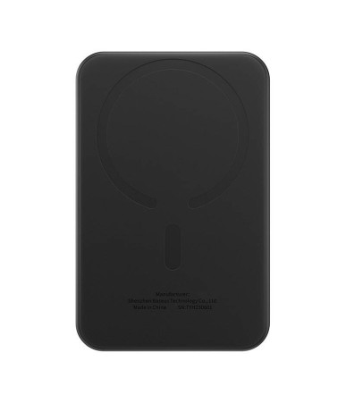 Magnetic Mini Powerbank Baseus 5000mAh, USB-C 20W (black)