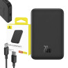 Powerbank Magnetico Mini Baseus 5000mAh, USB-C 20W (Nero)