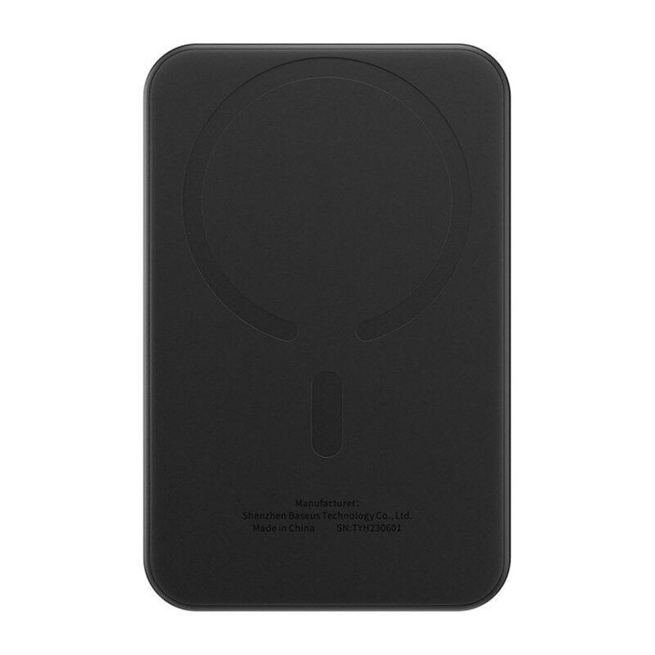Powerbank Magnetico Mini Baseus 5000mAh, USB-C 20W (Nero)