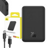Powerbank Magnetico Mini Baseus 5000mAh, USB-C 20W (Nero)