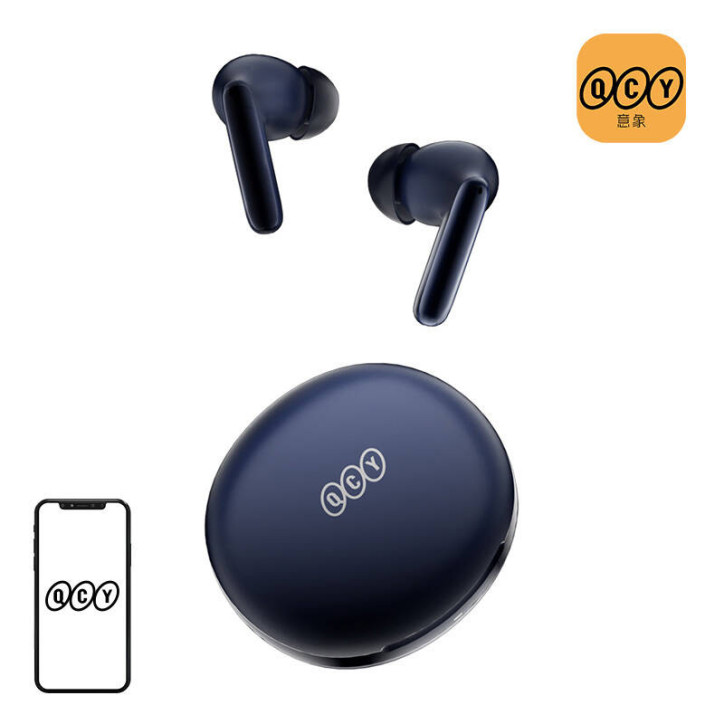 Auricolari TWS QCY T13 ANC2, ANC (Blu)
