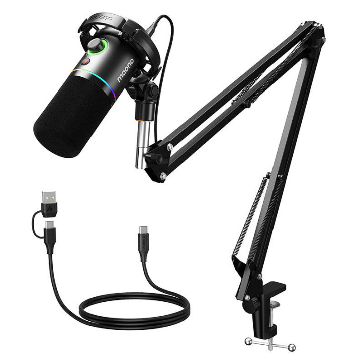 Microfono Dinamico Maono PD200XS USB/XLR Nero
