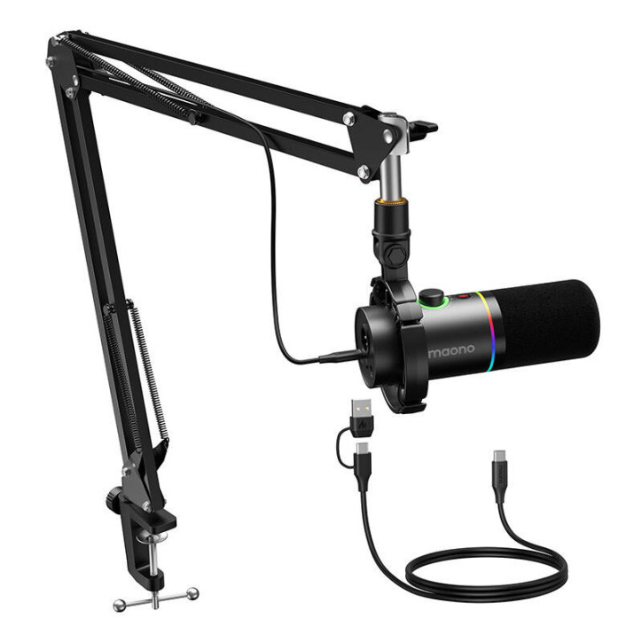 Microfono Dinamico Maono PD200XS USB/XLR Nero