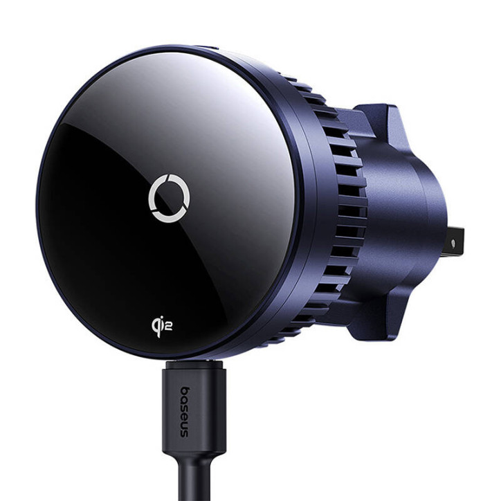 Baseus MagPro Car Mount 15W Qi2.0 Caricatore Wireless Induttivo Nero