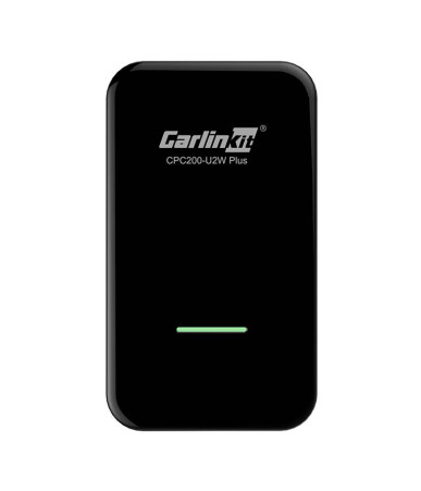 Carlinkit U2W Plus Adattatore Wireless Apple CarPlay (Nero)