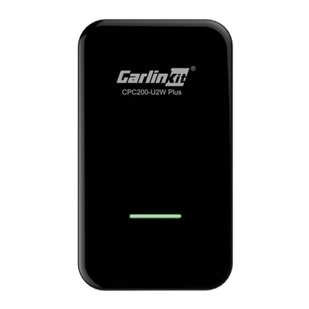 Carlinkit U2W Plus Adattatore Wireless Apple CarPlay (Nero)