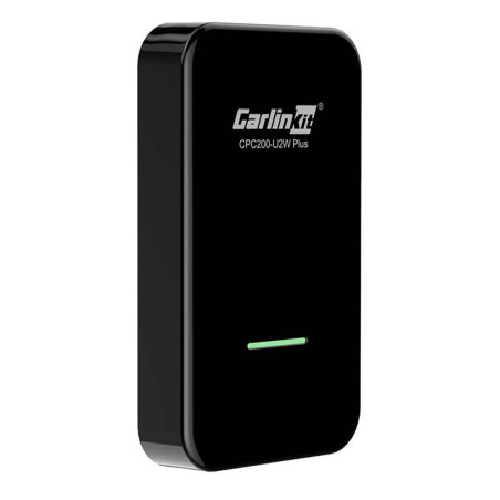 Carlinkit U2W Plus Adattatore Wireless Apple CarPlay (Nero)
