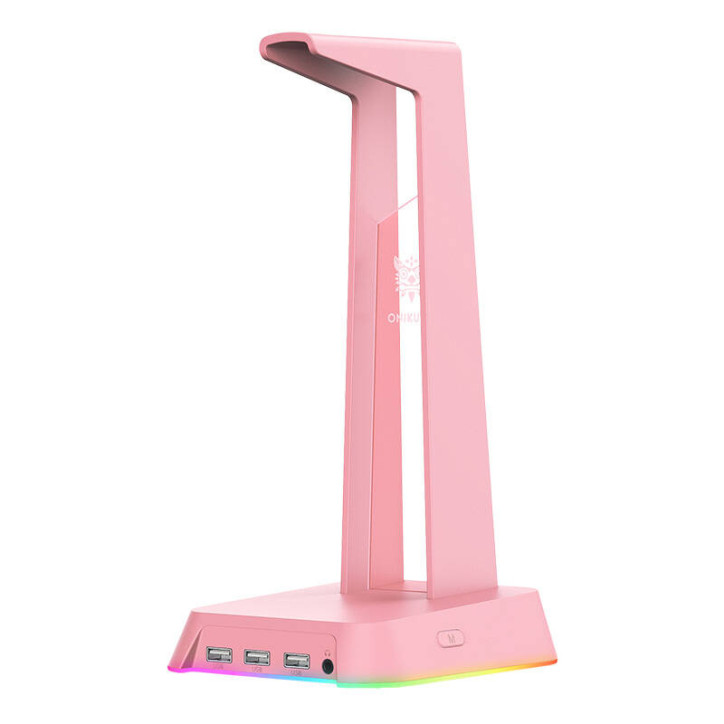 ONIKUMA ST-2 Supporto per Cuffie Gaming RGB Rosa