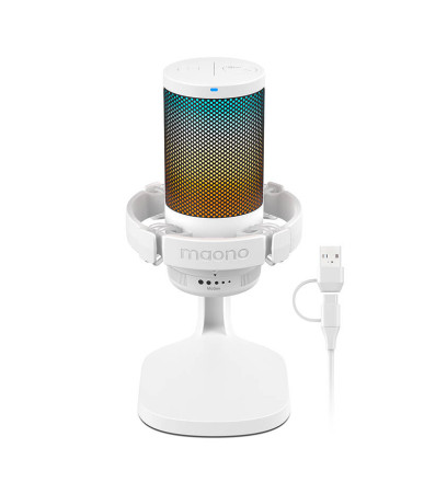 Microfono Maono DGM20 Bianco