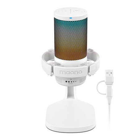 Microfono Maono DGM20 Bianco