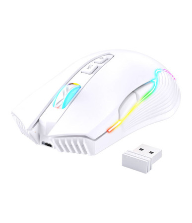 Onikuma CW905 White Wireless Gaming Mouse