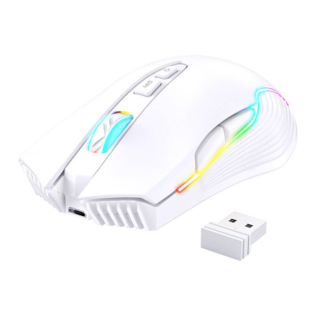 Onikuma CW905 Mouse Wireless Gaming Bianco