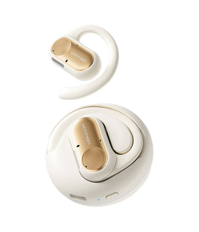 Wireless headphones, Vention, NBPN0, OpenBeat O11 (beige)