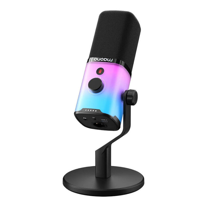 Maono PD100X Microfono RGB USB/XLR Nero