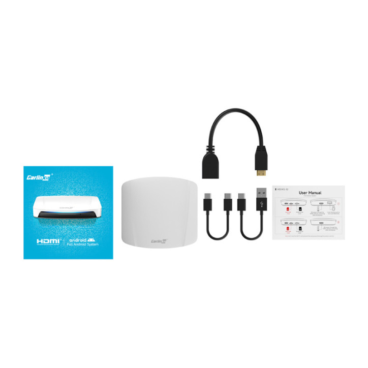 Carlinkit CPC200-Tbox UHD Carplay/Android wireless adapter (white)