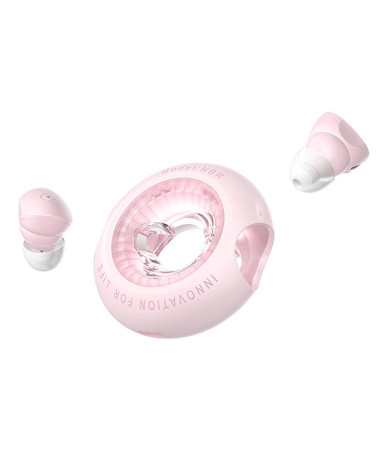 TWS Vention NBRP0 Earbuds T17 Wireless Headphones (pink)