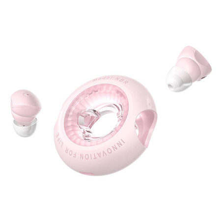 Vention TWS NBRP0 Earbuds T17 Wireless Headphones Rosa