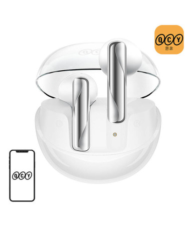 Cuffie TWS QCY AilyBuds Clear T32 (Bianco)