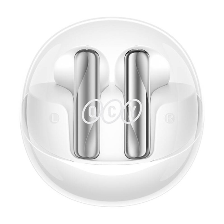 Cuffie TWS QCY AilyBuds Clear T32 (Bianco)