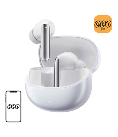 QCY MeloBuds Pro HT08 Cuffie True Wireless ANC Bianco