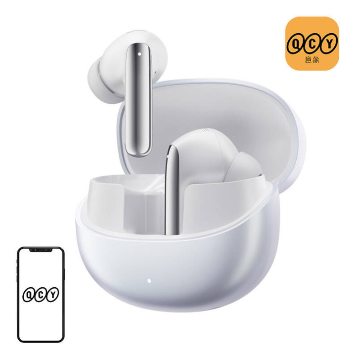 QCY MeloBuds Pro HT08 Cuffie True Wireless ANC Bianco