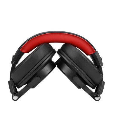 Oneodio Fusion A70 Wireless Headphones (Black and Red)