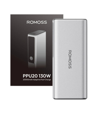 Romoss PPU20 20000mAh 130W Powerbank (silver)