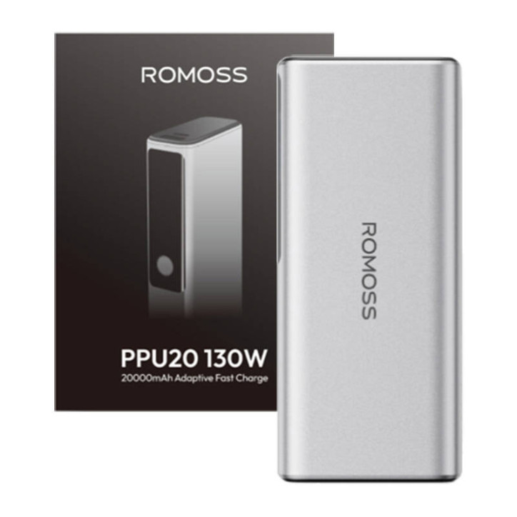 Romoss PPU20 20000mAh 130W Powerbank Argento