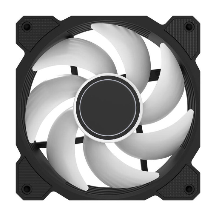 darkFlash DR08 3-in-1 Ventole Raffreddamento 120mm PWM ARGB Nero