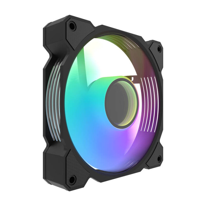 darkFlash DR08 3-in-1 Ventole Raffreddamento 120mm PWM ARGB Nero