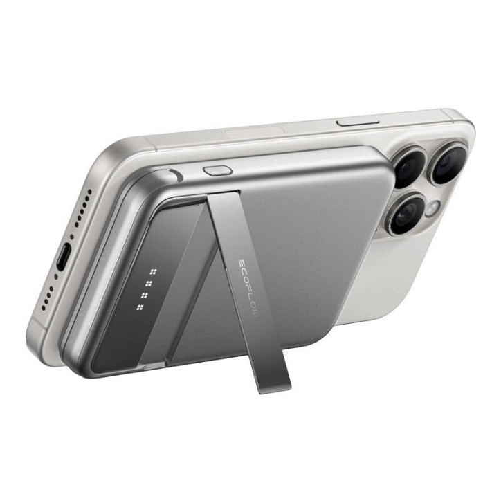 EcoFlow RAPID Powerbank Magnetico 5000mAh Argento