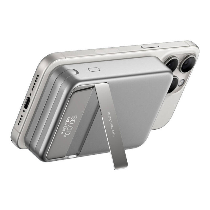EcoFlow RAPID magnetic powerbank, 10000mAh, (silver).